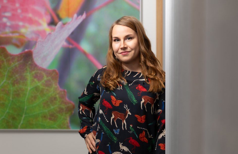 Kuvassa projektipäällikkö Henna Kymäläinen