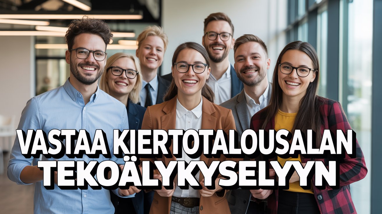 kuvassa joukko iloisia ihmisiä katsoo kameraan