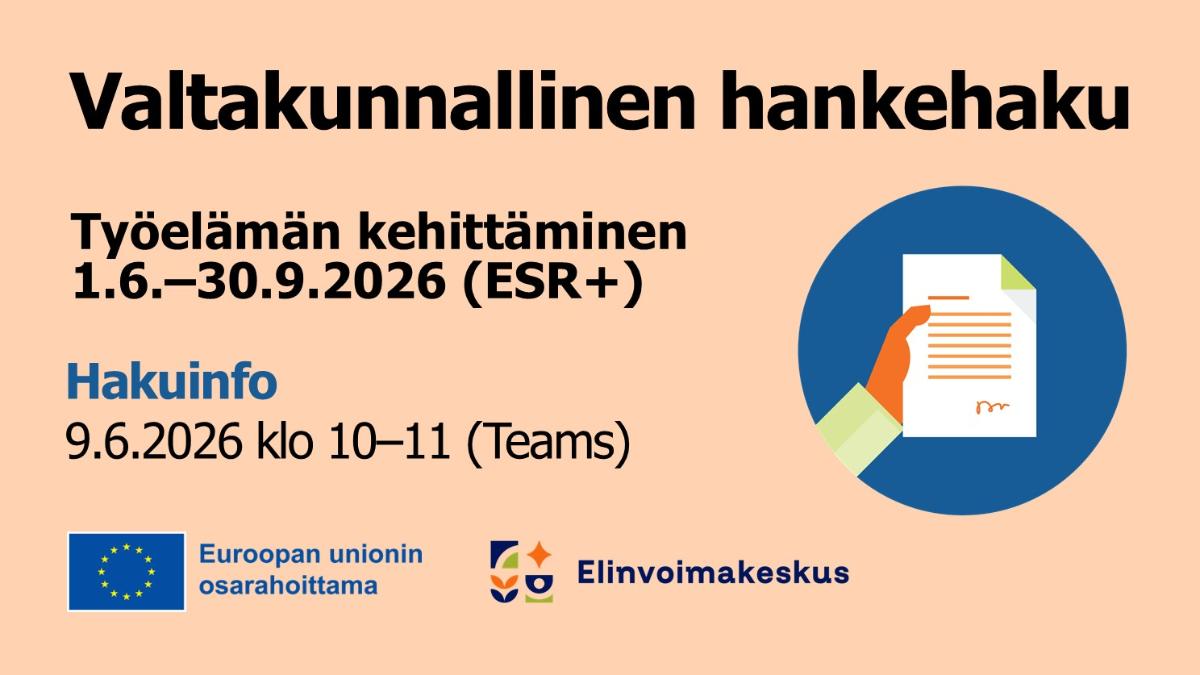 Valtakunnallinen hankehaku